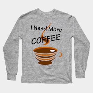 Artistic Cup Of Coffee 1 Long Sleeve T-Shirt